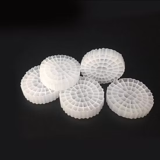 Media filtrante Mbbr ad alta efficienza Mbbr per il trattamento delle acque