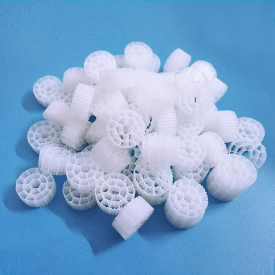 Media filtrante Mbbr Bio di alta qualità K1 Mbbr PE03 Media filtrante Mbbr per impianti di trattamento delle acque reflue